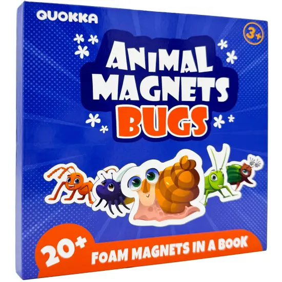 Travel Magnetic Book 20+Pcs for Kids | Bugs {1}
