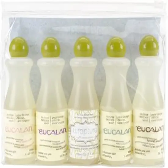 Eucalan Fine Fabric Wash Gift-Pack , 5 Pieces Per Pack , 3.3ounces each Bottle {1}