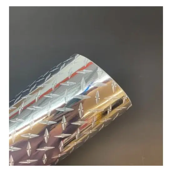 Creative Vinyl - Small Diamond Plate 24" 10 Silver Diamond {5}