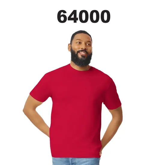 Gildan&reg; Softstyle Fashion Fit T-Shirt Heather navy {4}