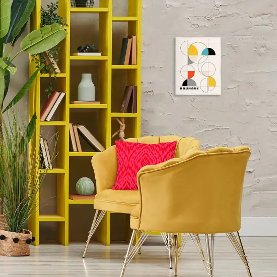 Stupell Industries Bauhaus Movement Geometrics Wall Plaque Art Design by Ioana Horvat {2}