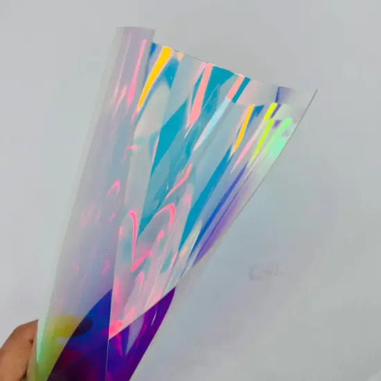 Creative Vinyl - Fantasy Rainbow Film 20X50Ft 10 Silver Rainbow {4}