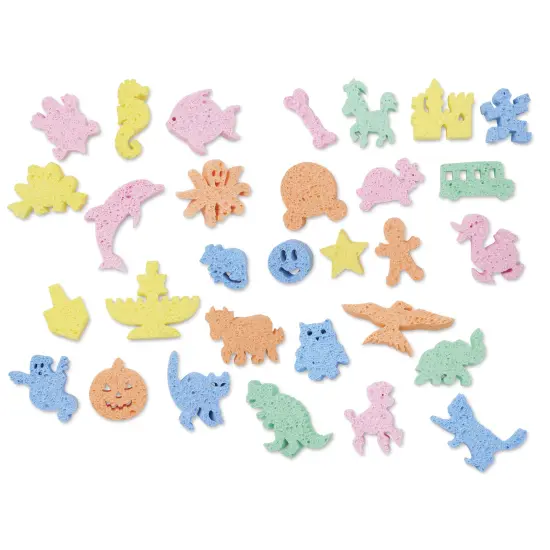 Captain Creative Super Sponges - Oodles of Super Sponges, Pkg of 30 {1}