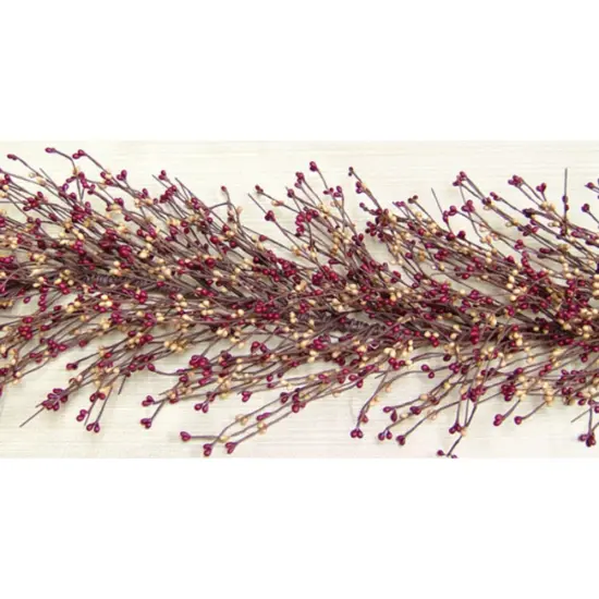 Pip Berry Garland Burgundy/Gold {1}