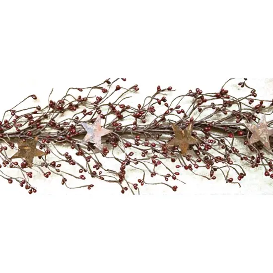 Pip Berries Garland With Stars Blue {2}