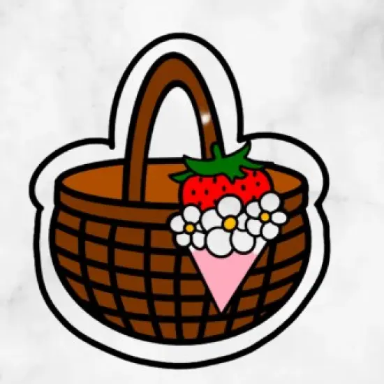 Strawberry Themed First Birthday Cookie Cutter Set {4}