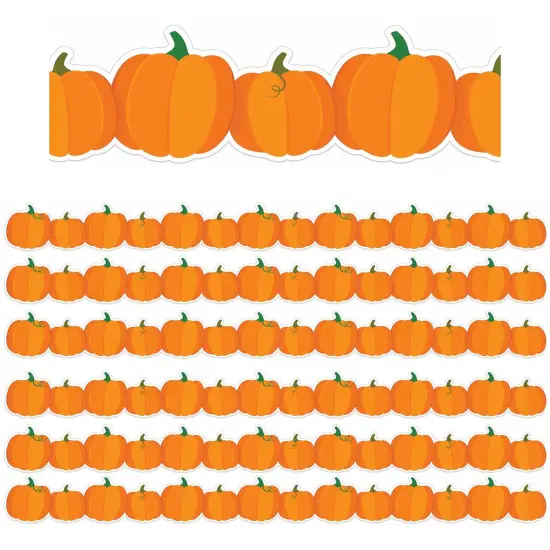 Pumpkins Extra Wide Deco Trim&reg;, 37 Feet Per Pack, 6 Packs {1}