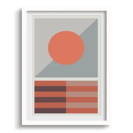Geo Modern Art Print III {1}