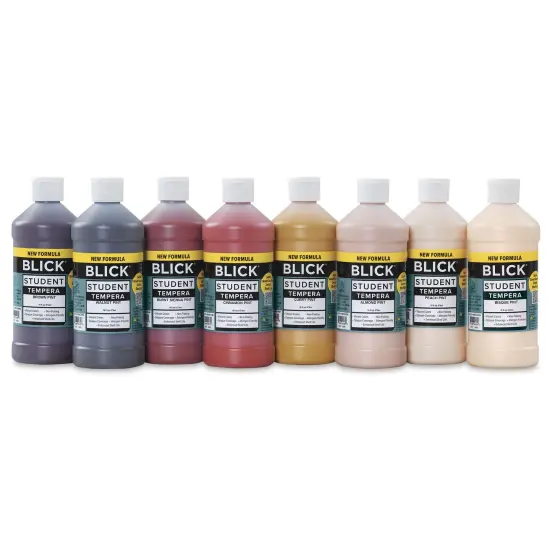 Blick Student Tempera Paints - Set of 8, Multicultural, Pint {2}