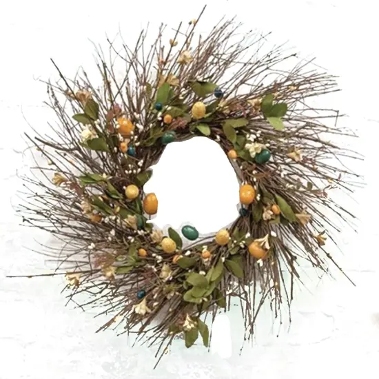 Country Easter Wreath, 17" {1}