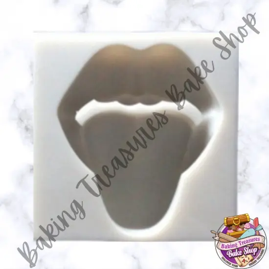 Rolling Lips Silicone Mold {2}
