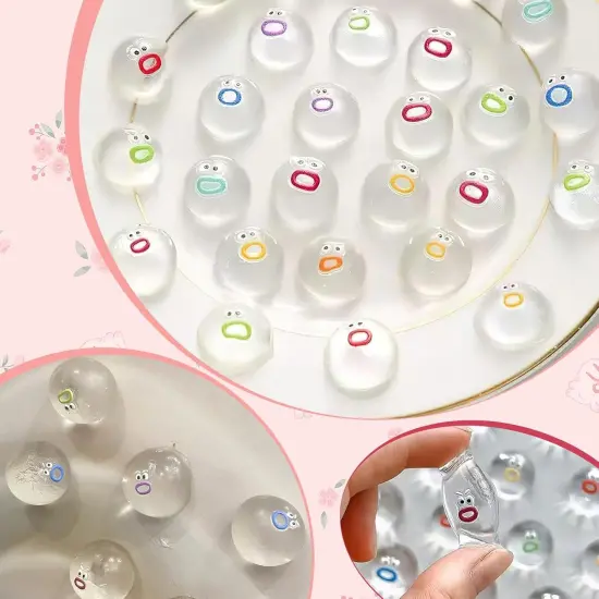 24 Packs Mini Squishies Expression Fidget Toys {4}