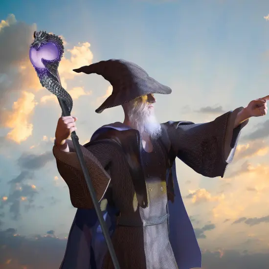 Wizard Staff Costume Accessory {4}
