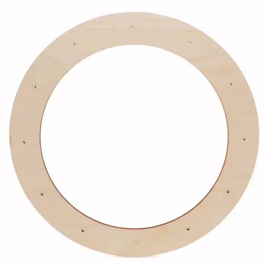 Wood Wreath Form, Multiple sizes available, Wood Rings for Crafts & Door Wreath | Woodpeckers {1}