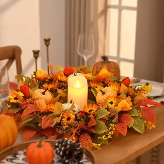 Fall Wreaths for Front Door Outside {3}