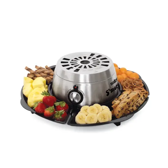 Salton S'mores & Fondue Maker Black {4}