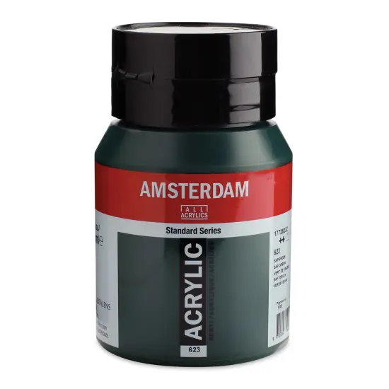 Amsterdam Standard Series Acrylic - Sap Green, 500 ml bottle {1}