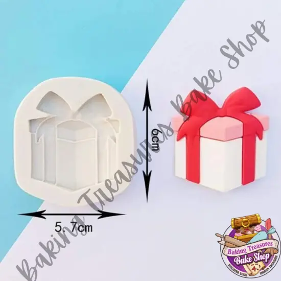 Gift Box Silicone Mold {4}