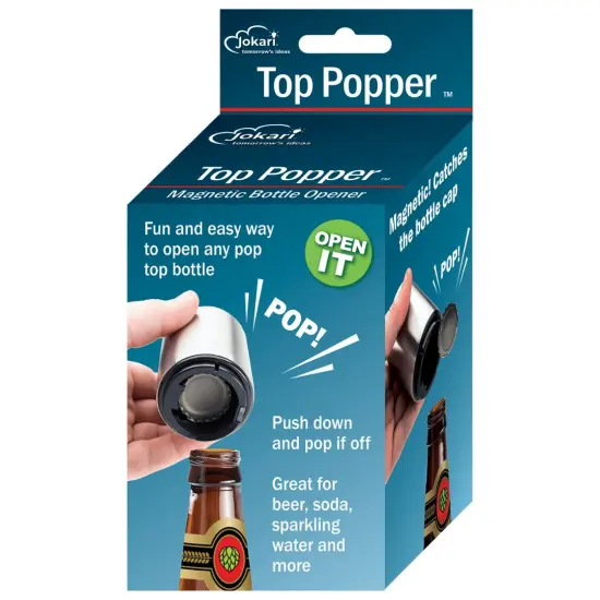 Top Popper&trade; - Magnetic Bottle Opener {5}