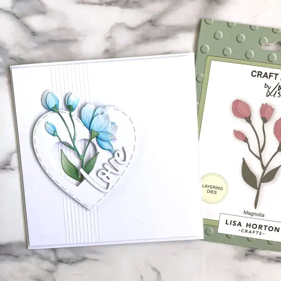 Lisa Horton Crafts Layering Dies-Magnolia {1}
