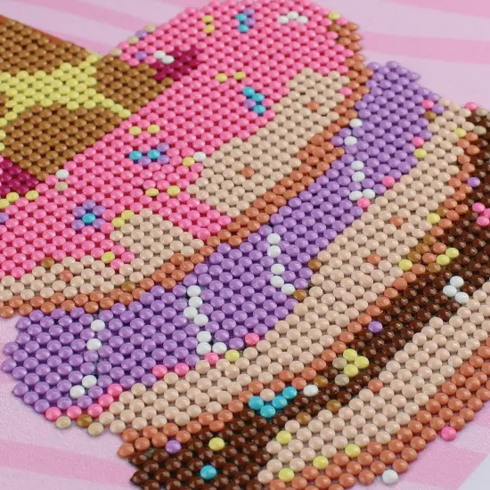 Camelot Dots Diamond Art Kit 8.7"X11.4"-Cool Giraffe {4}