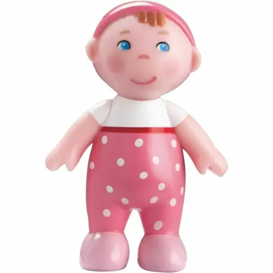 HABA Little Friends Babies Marie & Max - 2.5" Twin Baby Dollhouse Toy Figures (2 Piece Set) Multicolor {4}