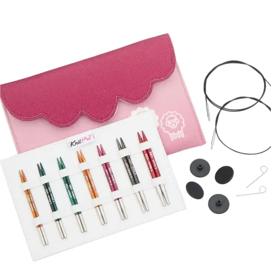 KnitPro-Dreamz Midi Special Interchangeable Needles 4"-7 Pair Interchangeable Tips {1}