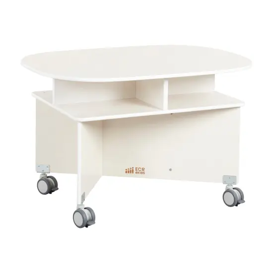 Collaboration Table, Kids Furniture White Wash {1}
