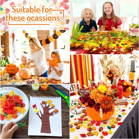 220 Pcs Acrylic Fall Decorations {5}