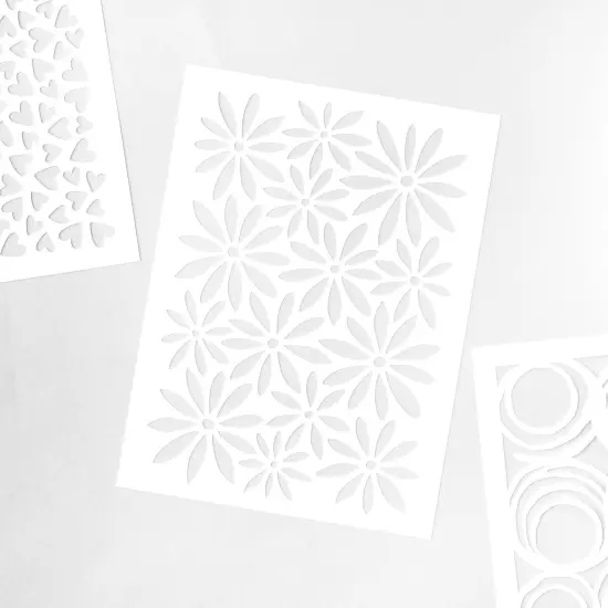 Vicki Boutin Mixed Media Stencil-5"X7" {4}