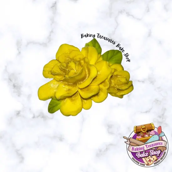 Roses With Leaves Silicone Mold {3}