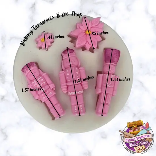 Nutcracker Silicone Mold {2}