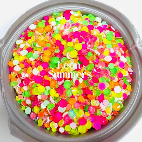 Neon Summers Rhinestone Mix {2}