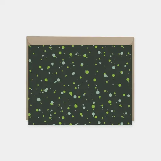 India Ink Splot Cards VI {1}