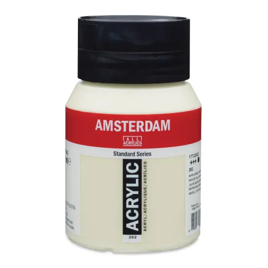 Amsterdam Standard Series Acrylic - Naples Yellow Green, 500 ml bottle {1}