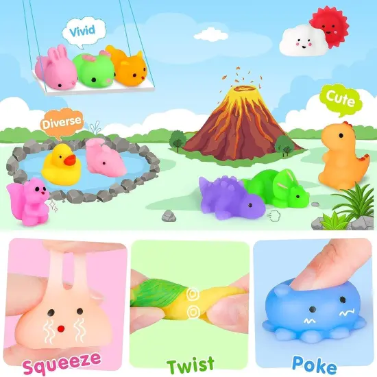 100Pcs Mochi Squishy Toys {4}