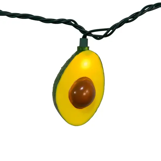 Kurt Adler UL 10-Light Avocado Light Set {2}