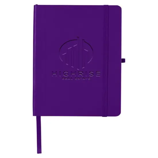 CORE365&reg; Soft Cover Journal Notebook 5.25" X 8.25" CAMPUS PURPLE {1}