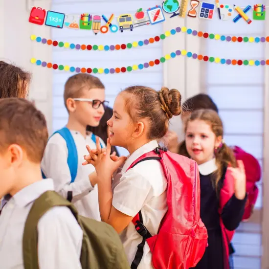 3 Pcs Colorful Felt Garland {1}