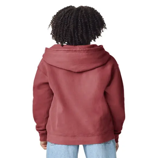 Comfort Colors&reg; Youth Lightweight Hooded Sweatshirt IVORY {6}