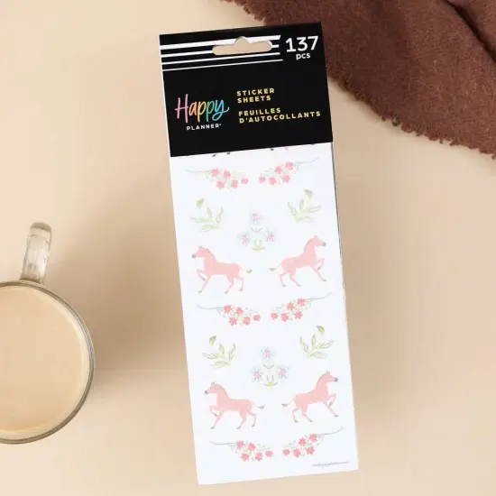 Happy Planner Sticker Sheets 8/Sheets-Lush Linens {4}