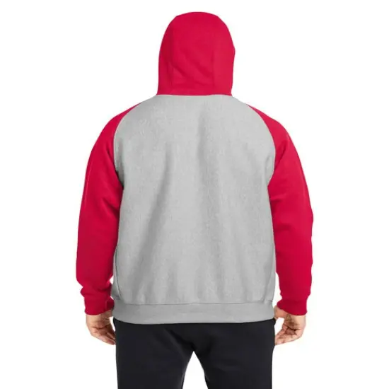 Team 365&reg; Heavyweight Hooded Sweatshirt ATH HT/ SP DK NV {7}