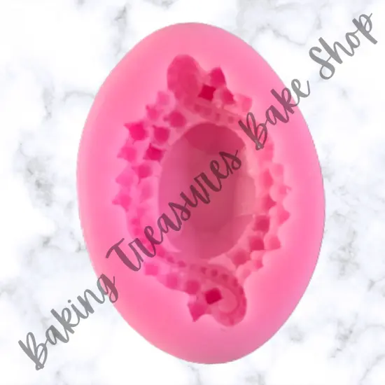 Pendent with gem Silicone mold {2}