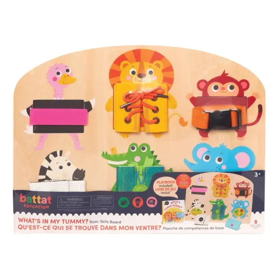 Battat Learning Skills Activity Board {6}