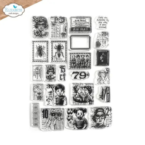 Elizabeth Craft Clear Stamps-Postage 1 {1}
