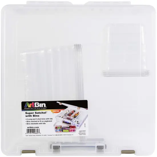 ArtBin Super Satchel With XL Bins-Translucent {1}