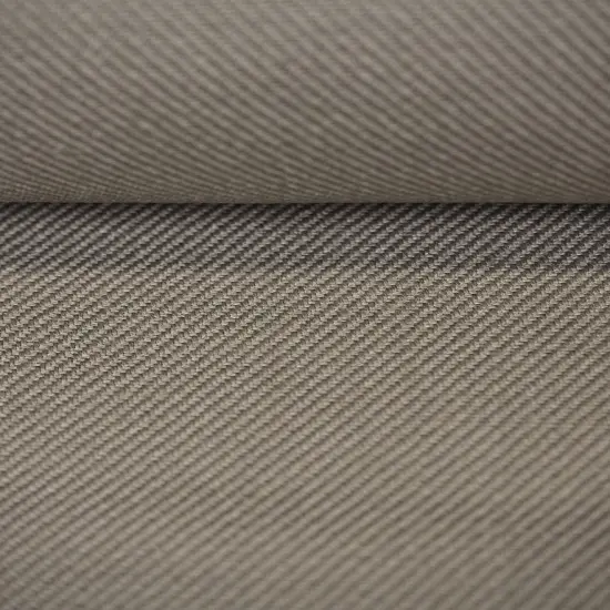 1 Yard Solid Mushroom Pure Irish Linen Twill Fabric 18.5 oz Flat 54 Inches Wide {5}