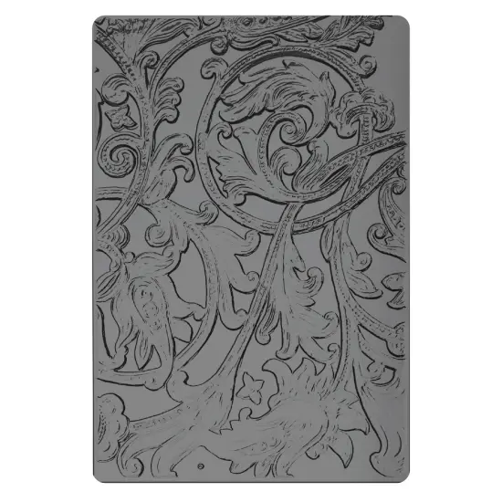 Sizzix 3D Texture Fades Embossing Folder A5 by Tim Holtz-Entangled {6}