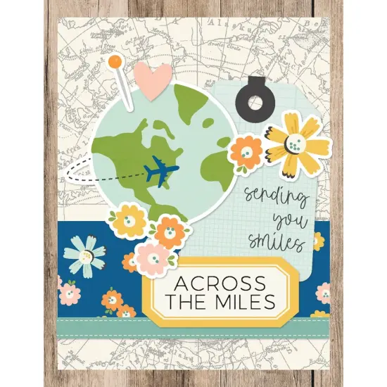 Simple Stories Simple Cards Card Kit-Happy Travels {4}