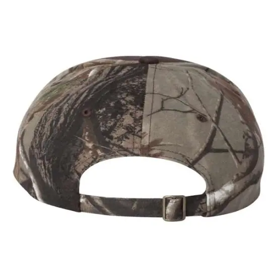 Kati&reg; Solid Front Camo Back Cap Olive/ Hardwoods {7}